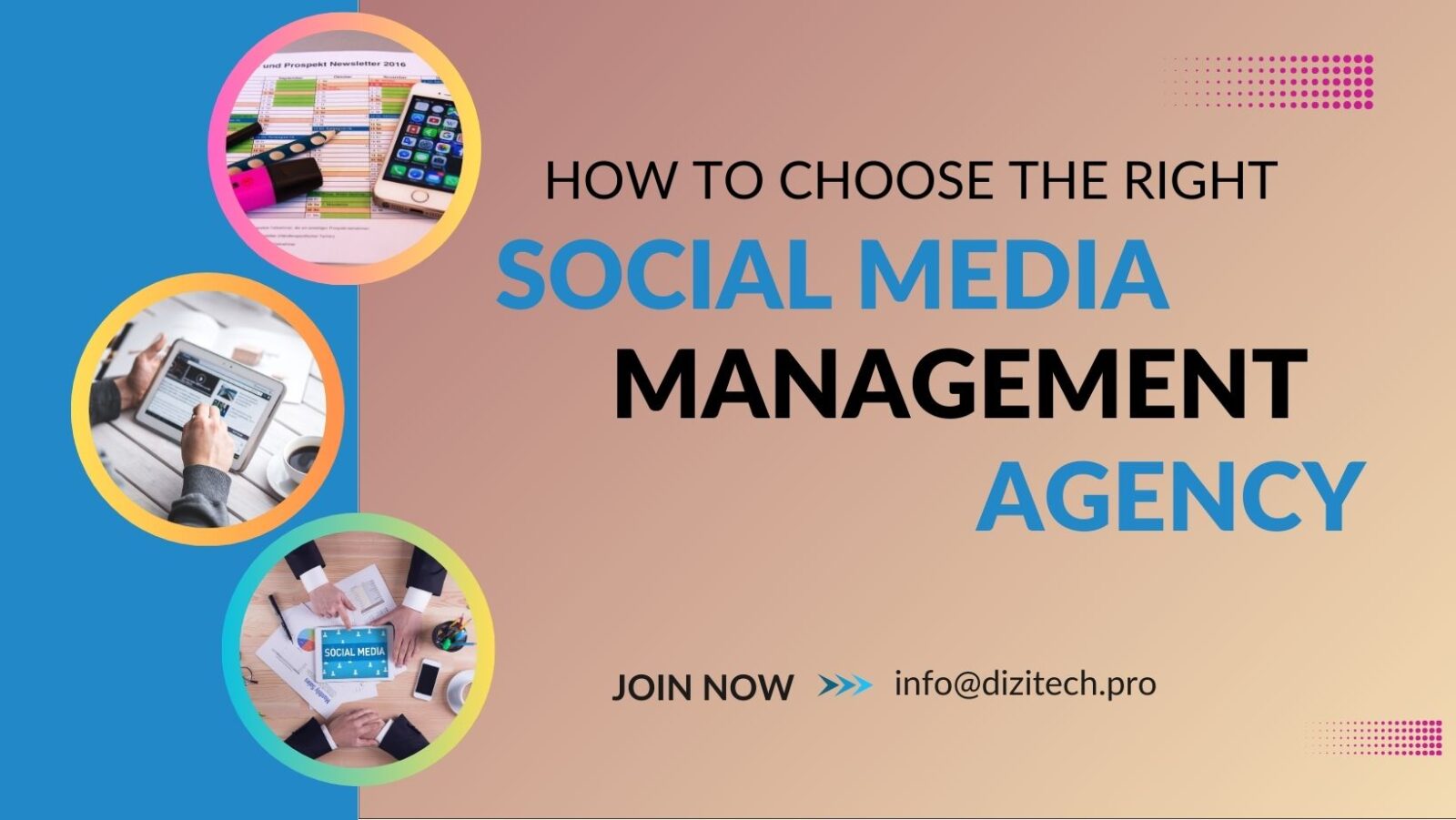 How to Choose the Right Social Media Management Agency