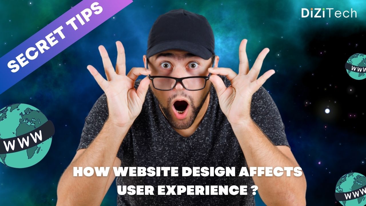 How website design affects user experience ?
