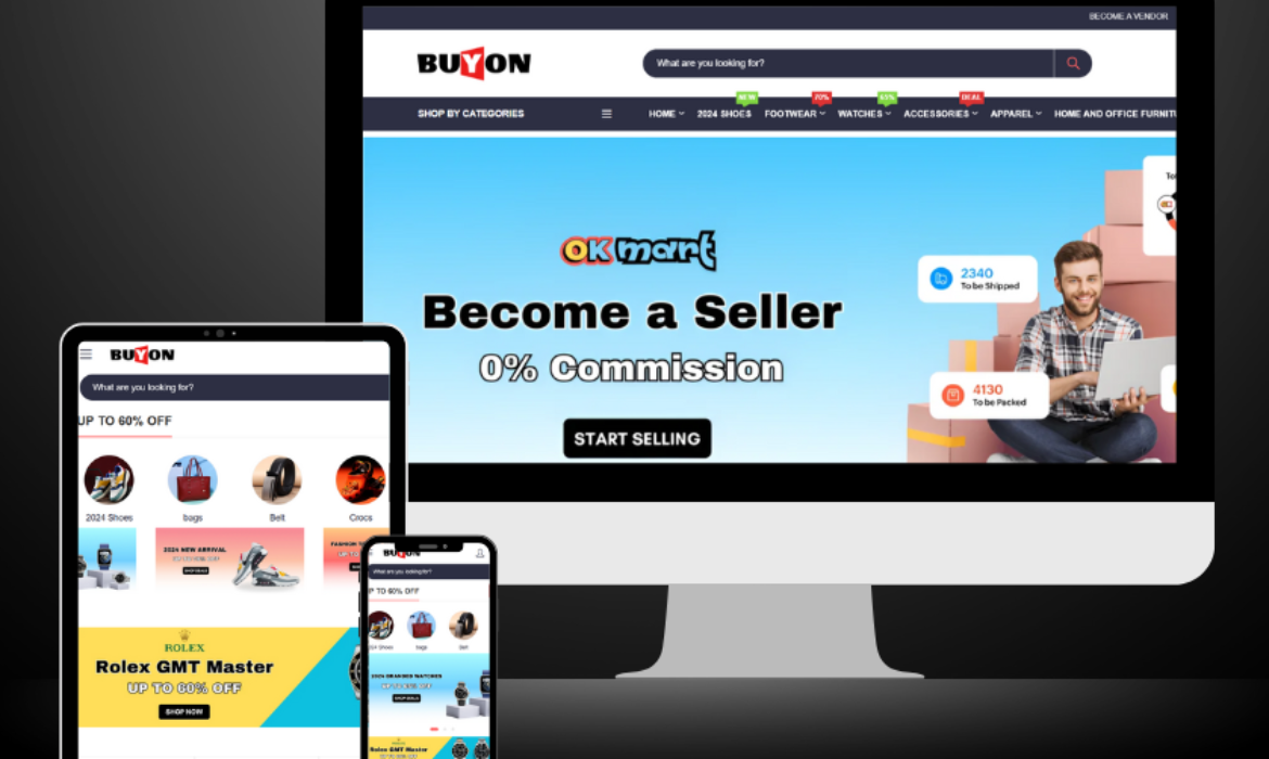 Buyon E-Commerce Website Design