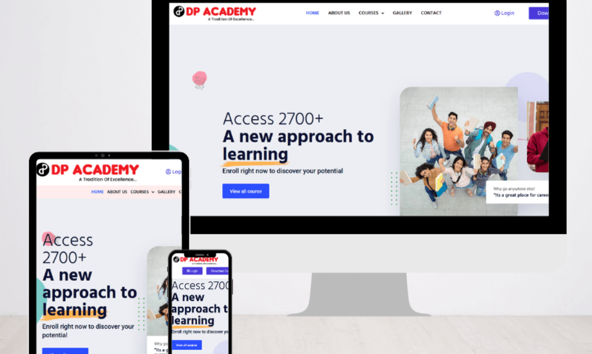 Website Design(DP Academy)